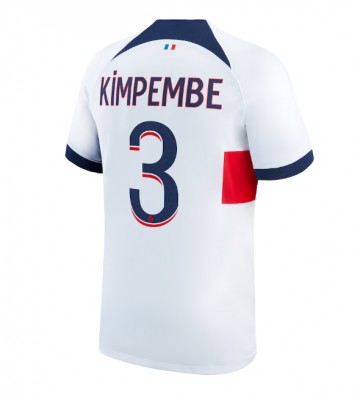 Paris Saint-Germain Presnel Kimpembe #3 Segunda Equipación 2023-24 Manga Corta